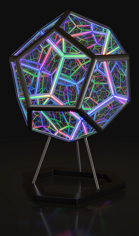 Tustos' Dodecagon Infinity Mirror (LED Powered)